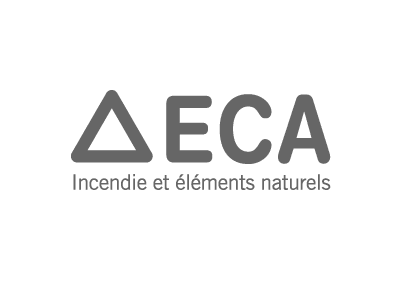 Accueil Logo ECA autocollant lausanne agence publicite signaletique graphiste