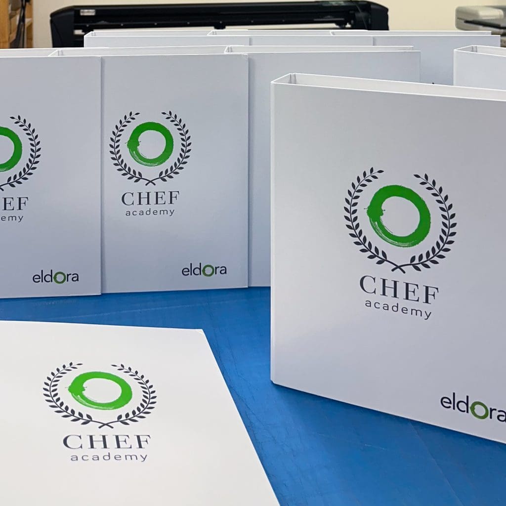 Chef Academy Eldora,restauration,Suisse,autocollants,classeurs