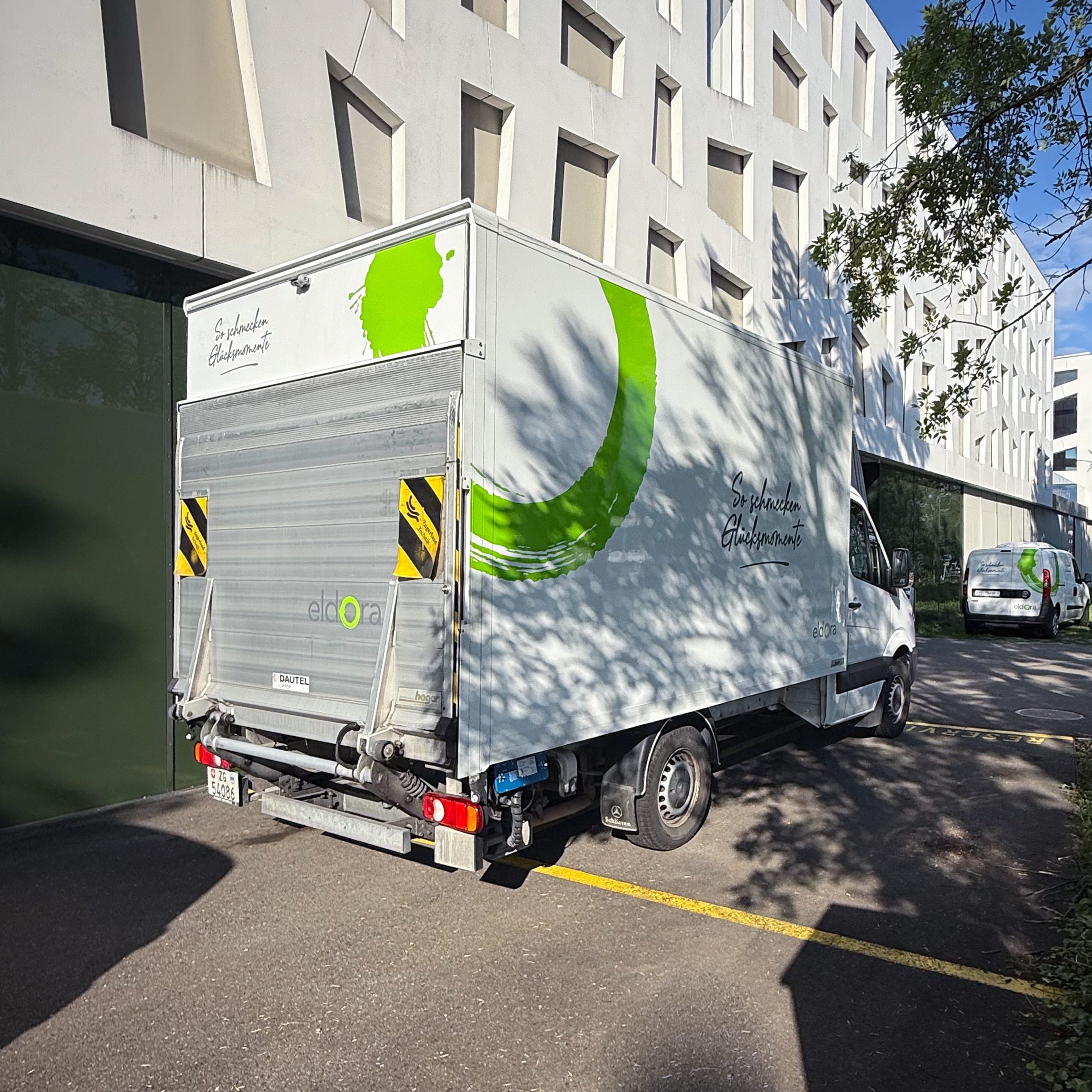 Covering Eldora,autocollant,Lausanne,découpe autocollant