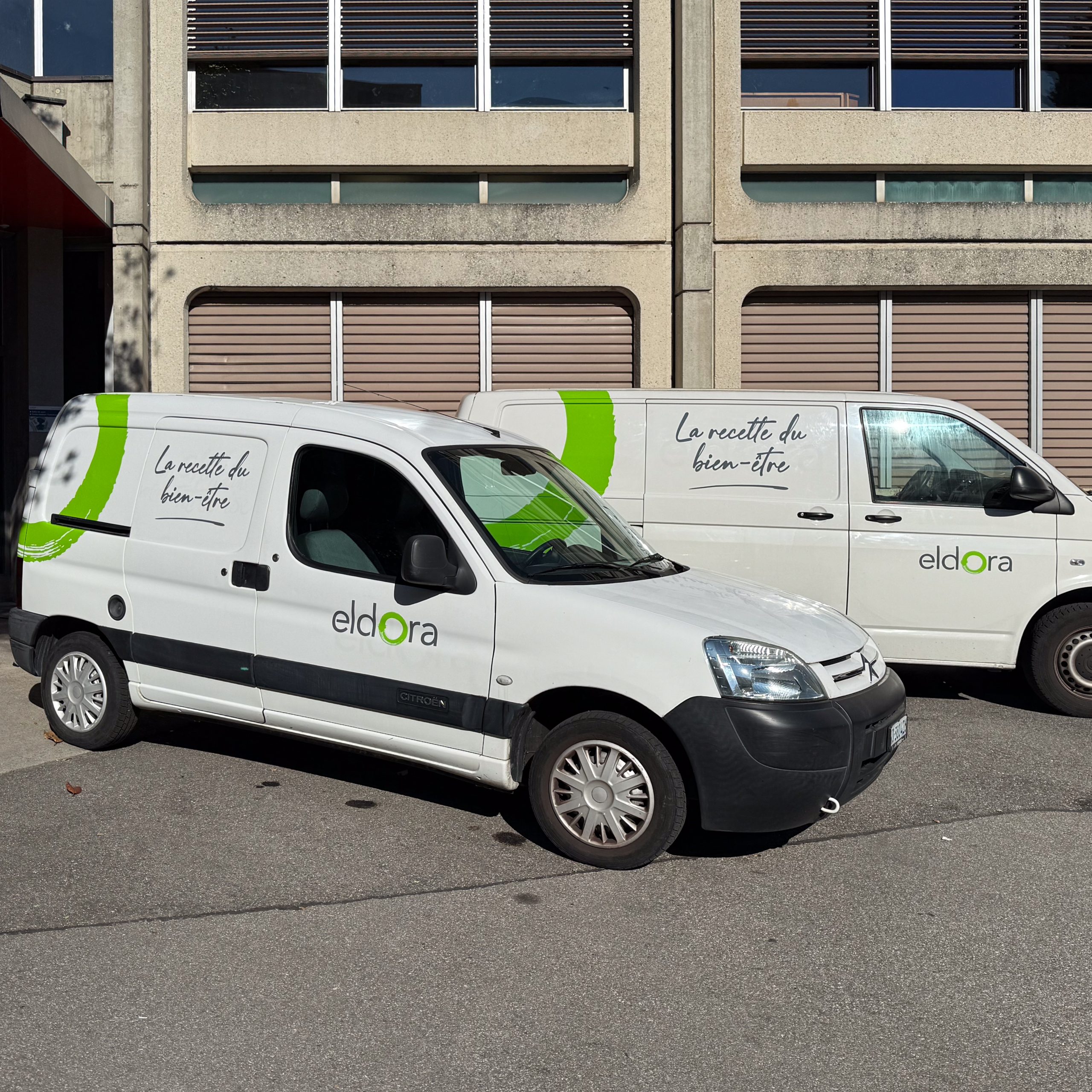 Covering Eldora,autocollant,Lausanne,découpe autocollant