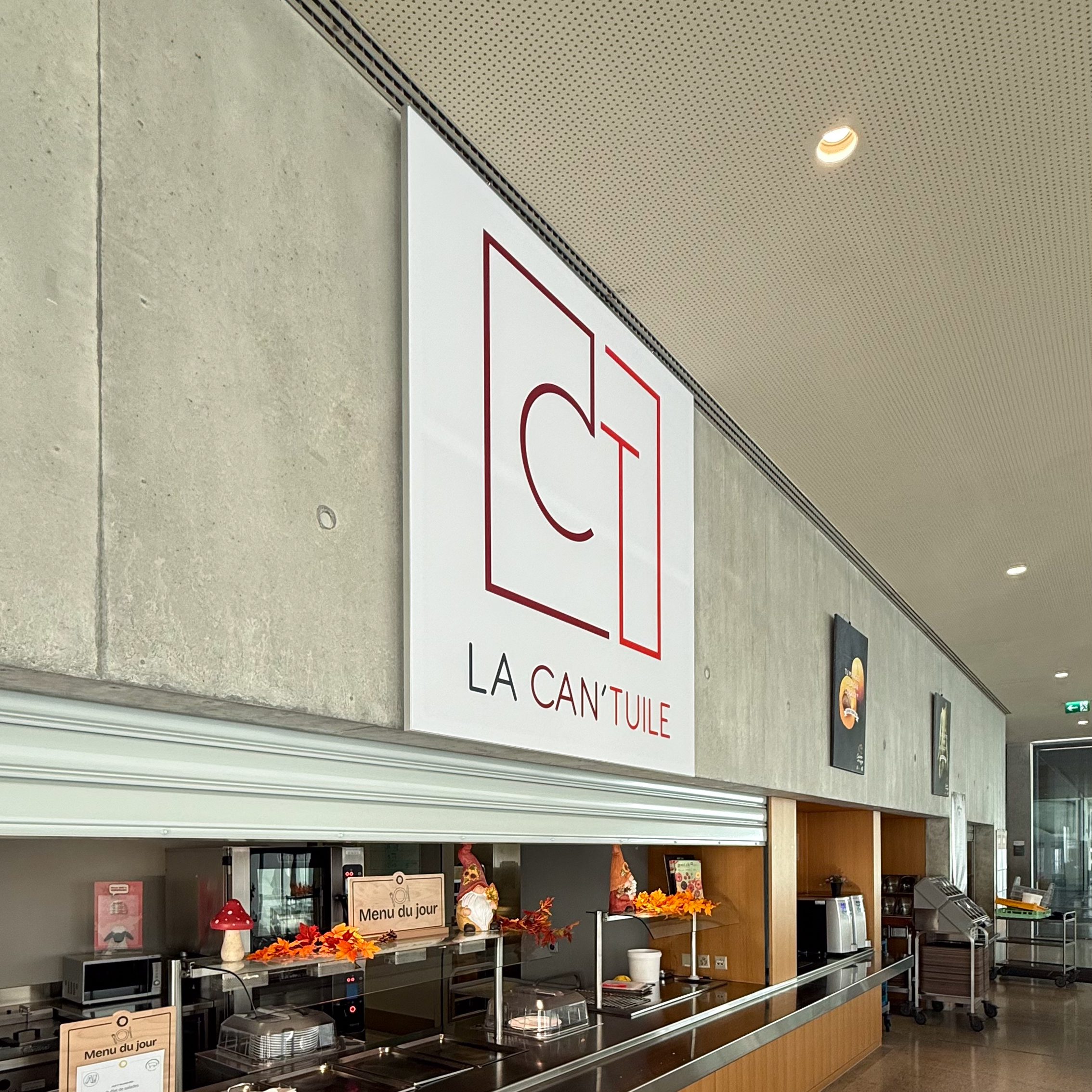 Signalétique Saint-Maurice,toile tendue,autocollant,signalétique,impressions,affichage