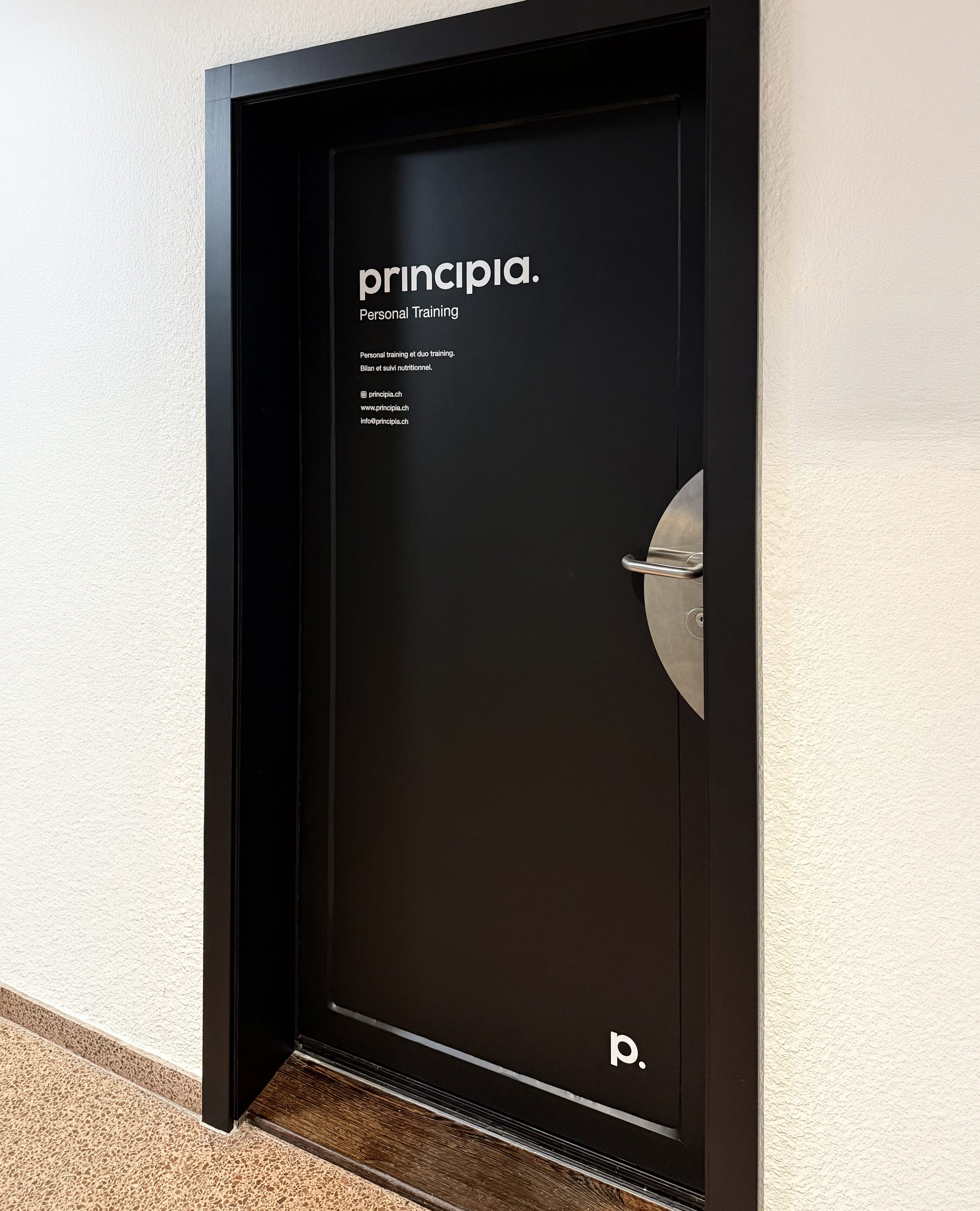 Pully,impression,imprimerie,Signalétique,Autocollant,Principia